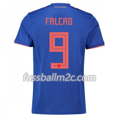 Fußballtrikots Kolumbien Falcao 9 Auswärts Trikotsatz WM 2018